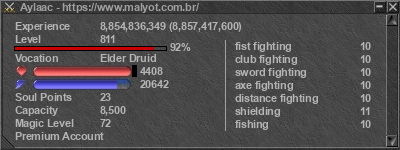 Signature for player Aylaac