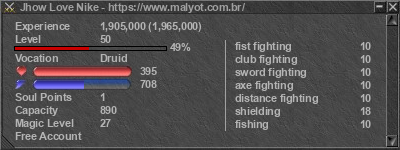 Signature for player Jhow Love Nike