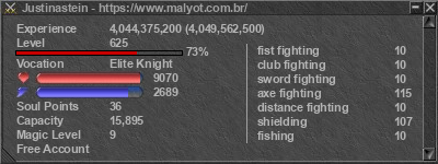 Signature for player Justinastein