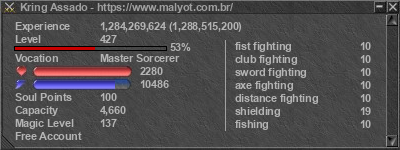 Signature for player Kring Assado