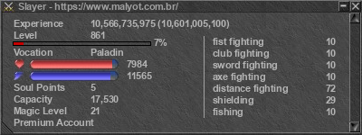 Signature for player Slayer