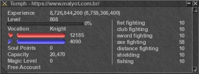 Signature for player Tomph